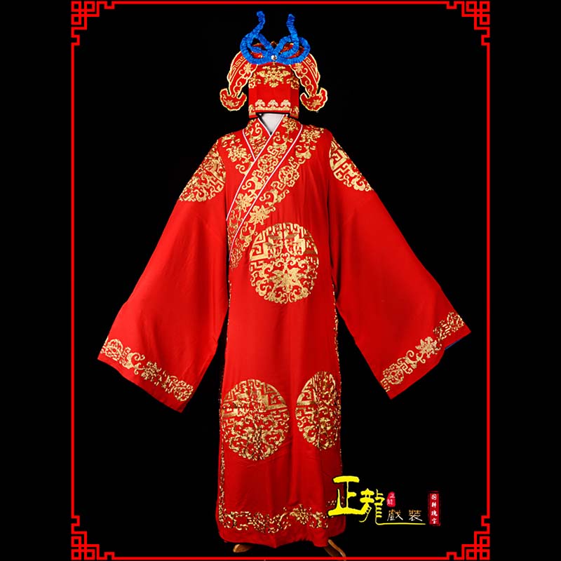 项城武生服装软绉全金武生衣